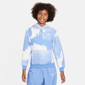 Nike Sportswear Club Fleece Big Kids&#039; Pullover Hoodie FD3174-450