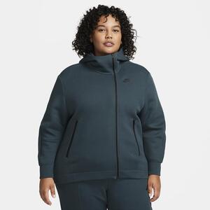 Nike Sportswear Tech Fleece Women&#039;s Oversized Full-Zip Hoodie (Plus Size) FB8245-328