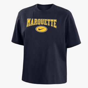 Marquette Women&#039;s Nike College Boxy T-Shirt W11122P750-MRQ