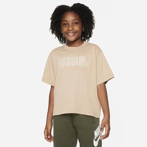 Nike Sportswear Big Kids&#039; (Girls&#039;) Boxy T-Shirt FJ6774-200