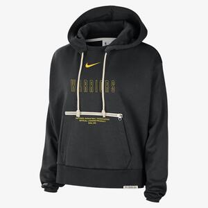 Golden State Warriors Standard Issue Women&#039;s Nike Dri-FIT NBA Pullover Hoodie FB4668-010