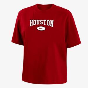 Houston Women&#039;s Nike College Boxy T-Shirt W11122P750-HOU