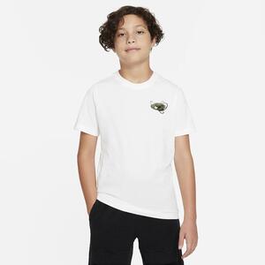 Nike Sportswear Big Kids&#039; T-Shirt FJ6328-100