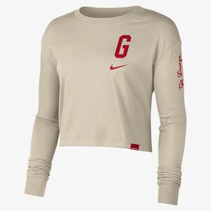 Georgia Women&#039;s Nike College Crew-Neck Long-Sleeve T-Shirt FJ9978-206