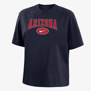 Arizona Women&#039;s Nike College Boxy T-Shirt W11122P750-ARI