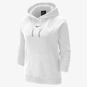 Nike Women&#039;s Varsity Fleece Running Hoodie W31967NYCM232-WHT