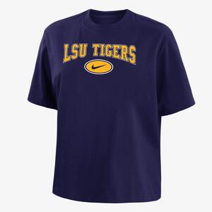 LSU Women&#039;s Nike College Boxy T-Shirt W11122P750-LSU