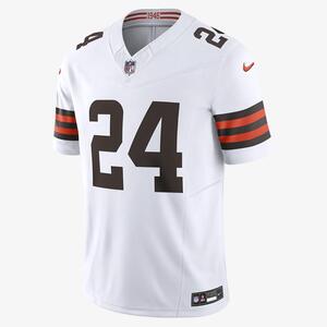 Nick Chubb Cleveland Browns Men&#039;s Nike Dri-FIT NFL Limited Football Jersey 31NMCLLR93F-TY0