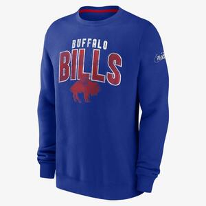 Buffalo Bills Rewind Club Men&#039;s Nike NFL Pullover Crew NKPU059K81V-068