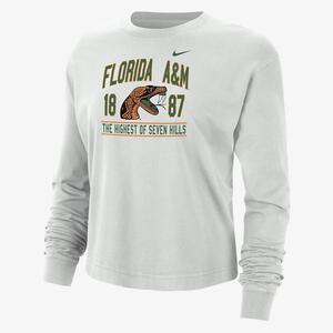FAMU Women&#039;s Nike College Boxy Long-Sleeve T-Shirt ZWF8933P984H-FAM