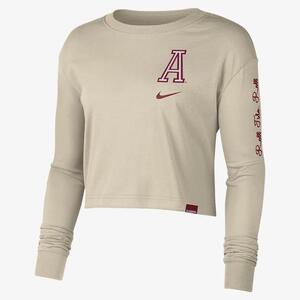 Alabama Women&#039;s Nike College Crew-Neck Long-Sleeve T-Shirt FD8624-206