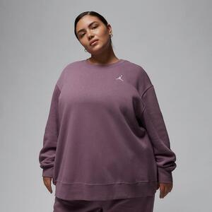 Jordan Brooklyn Fleece Women&#039;s Crew-Neck Sweatshirt (Plus Size) FN4493-508