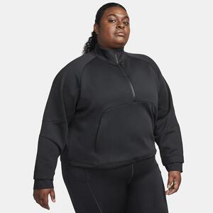 Nike Dri-FIT Prima Women&#039;s 1/2-Zip Training Top (Plus Size) FB5232-010