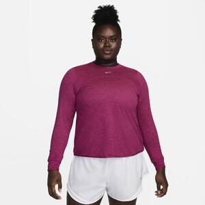 Nike Dri-FIT Swift Element UV Women&#039;s Crew-Neck Running Top (Plus Size) FB4299-615