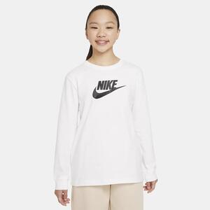 Nike Sportswear Big Kids&#039; (Girls&#039;) Long-Sleeve T-Shirt FD5359-100