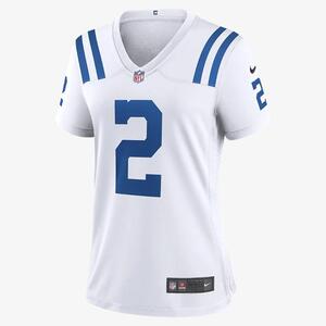 NFL Indianapolis Colts (Carson Wentz) Women&#039;s Game Football Jersey 67NWICGR98F-2PP
