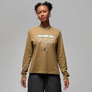 Jordan Women&#039;s Long-Sleeve Graphic T-Shirt FD7205-395
