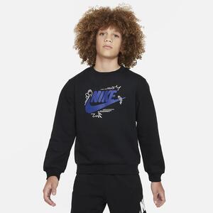 Nike Sportswear Club+ Big Kids&#039; Sweatshirt FD3186-010
