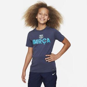 FC Barcelona Mercurial Big Kids&#039; Nike Soccer T-Shirt FN2460-437