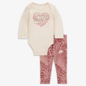 Nike Animal Print Bodysuit and Leggings Set Baby 2-Piece Set 06L384-R3T