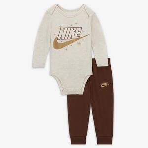 Nike Sportswear Icon Bodysuit and Pants Set Baby 2-Piece Set 56L389-X2O