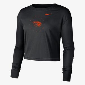 Oregon State Women&#039;s Nike College Long-Sleeve Boxy T-Shirt ZWFB8P557-ORS