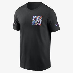 Tennessee Titans Crucial Catch Sideline Men&#039;s Nike NFL T-Shirt 24200AZUW-AWM