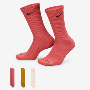 Nike Everyday Plus Cushioned Training Crew Socks (3 Pairs) SX6888-992