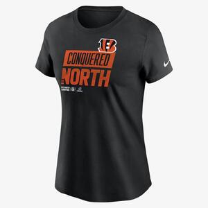 Nike 2022 AFC North Champions Trophy Collection (NFL Cincinnati Bengals) Women&#039;s T-Shirt NPAF00A9AZ-A5V