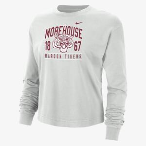 Morehouse Women&#039;s Nike College Boxy Long-Sleeve T-Shirt ZWF8933P984H-MOR