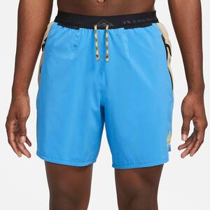 Nike Trail Second Sunrise Men&#039;s Dri-FIT 7&quot; Brief-Lined Running Shorts FB4194-435
