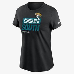 Nike 2022 AFC South Champions Trophy Collection (NFL Jacksonville Jaguars) Women&#039;s T-Shirt NPAF00A9NZ-A5V