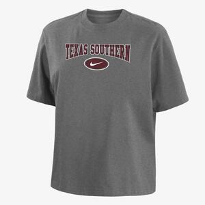 Texas Southern Women&#039;s Nike College Boxy T-Shirt W11122P750H-TXS