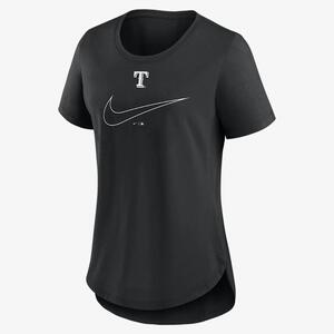 Texas Rangers Big Swoosh Women&#039;s Nike MLB T-Shirt NKMV00ATER-KPU
