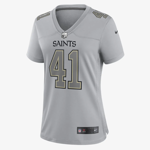 NFL New Orleans Saints Atmosphere (Alvin Kamara) Women&#039;s Fashion Football Jersey 22NWATMS7WF-007