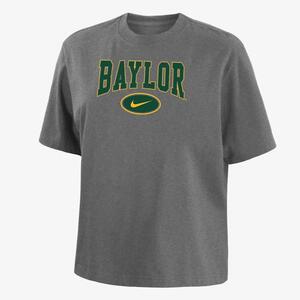 Baylor Women&#039;s Nike College Boxy T-Shirt W11122P750-BAY