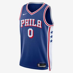Tyrese Maxey Philadelphia 76ers 2023/24 Icon Edition Men&#039;s Nike Dri-FIT NBA Swingman Jersey DX8620-403