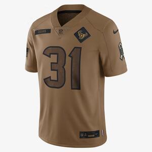 Dameon Pierce Houston Texans Salute to Service Men&#039;s Nike Dri-FIT NFL Limited Jersey 01AV2EAF3D-FE1