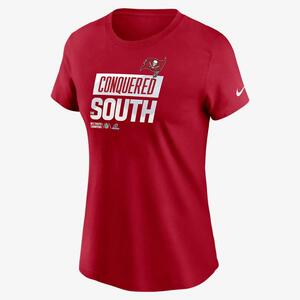 Nike 2022 NFC South Champions Trophy Collection (NFL Tampa Bay Buccaneers) Women&#039;s T-Shirt NPAF6DL8BZ-A5V