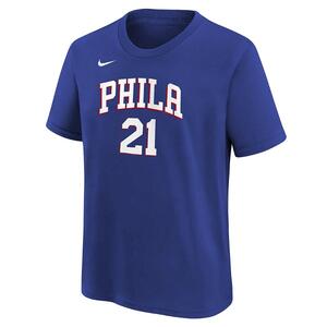 Joel Embiid Philadelphia 76ers Big Kids&#039; (Boys&#039;) Nike NBA T-Shirt 9Z2B7BCMW-PHI