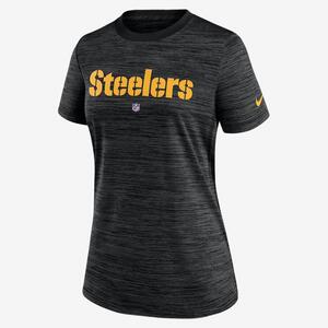 Nike Dri-FIT Sideline Velocity (NFL Pittsburgh Steelers) Women&#039;s T-Shirt 00M600A7L-0BN