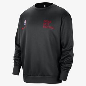 Chicago Bulls Spotlight Men&#039;s Nike Dri-FIT NBA Crew-Neck Sweatshirt FB3617-010