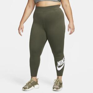 Nike Sportswear Classics Women&#039;s High-Waisted Graphic Leggings (Plus Size) FB3097-325