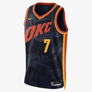 Chet Holmgren Oklahoma City Thunder City Edition 2023/24 Men&#039;s Nike Dri-FIT NBA Swingman Jersey DX8513-419
