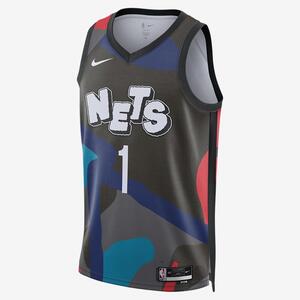 Mikal Bridges Brooklyn Nets City Edition 2023/24 Men&#039;s Nike Dri-FIT NBA Swingman Jersey DX8487-014