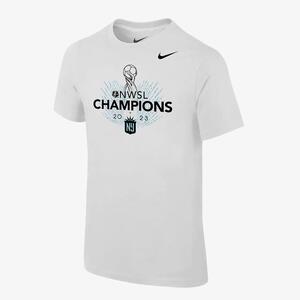 NJ/NY Gotham FC 2023 NWSL Champions Big Kids&#039; Nike T-Shirt B113779499-GOT