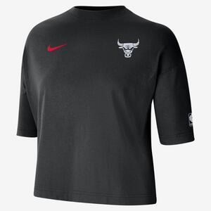 Chicago Bulls 2023/24 City Edition Women&#039;s Nike NBA Courtside Boxy T-Shirt FN2106-010
