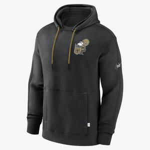 New Orleans Saints Layered Logo Statement Men&#039;s Nike NFL Pullover Hoodie NKGYCT137WV-99H
