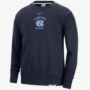 UNC Standard Issue Men&#039;s Nike College Fleece Crew-Neck Sweatshirt M33275P981-UNC