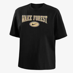 Wake Forest Women&#039;s Nike College Boxy T-Shirt W11122P750-WAK